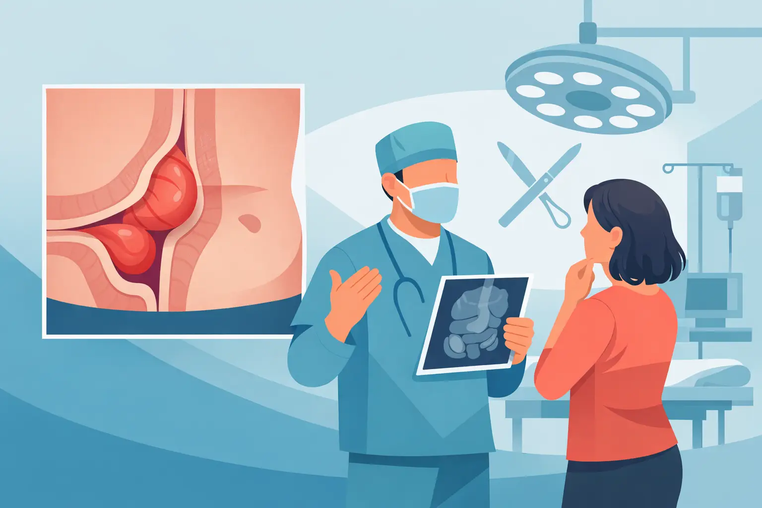 ¿La hernia abdominal requiere cirugía?